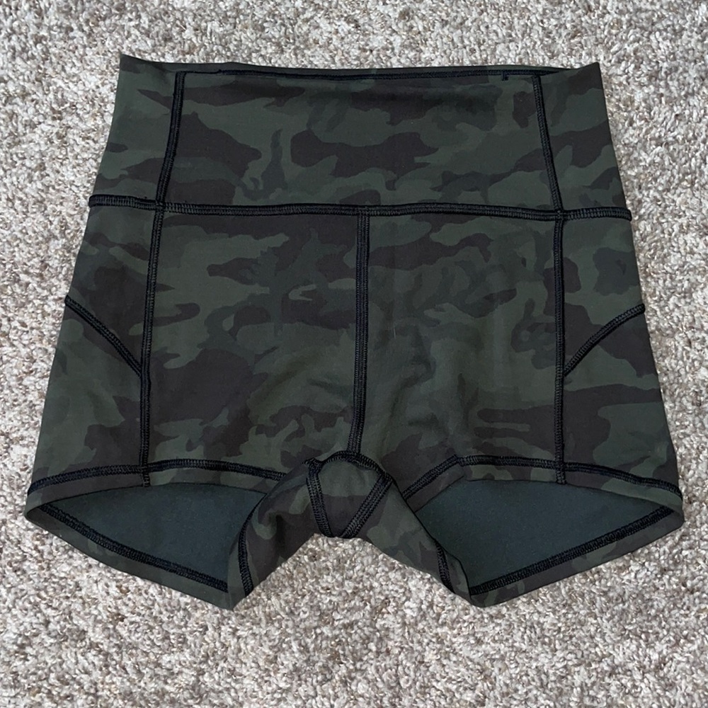 COPY - Camo Lululemon Shorts